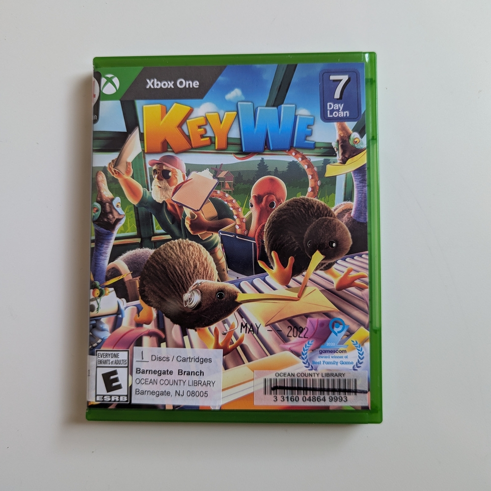 KeyWe Xbox One Video Game Library Edition Gently Used